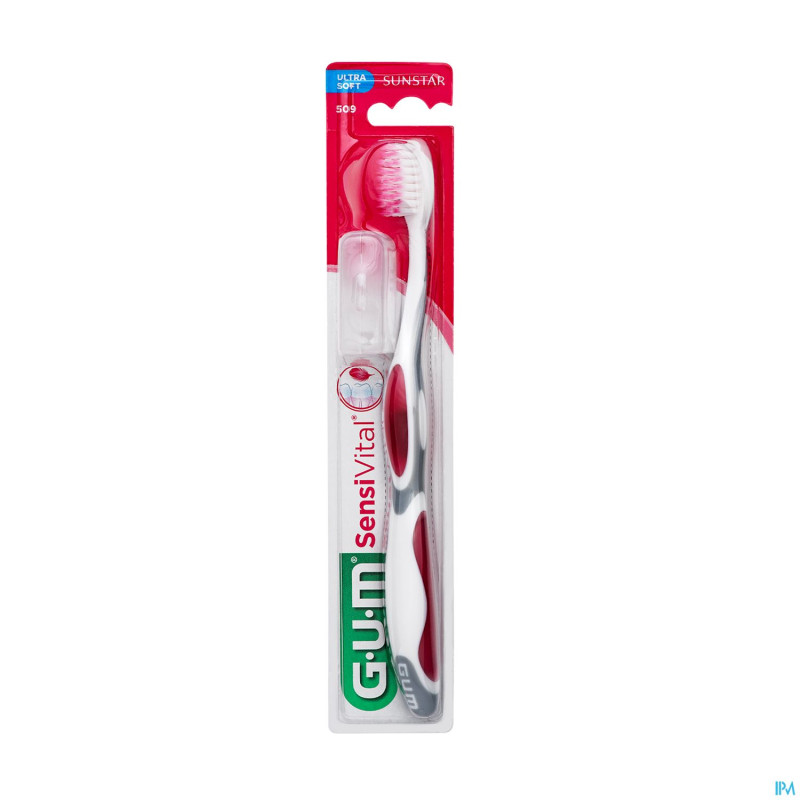 Gum brosse sensivital compact ultra soft +cap  509