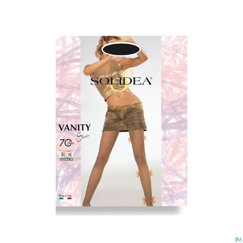 Solidea collant vanity 70 blu scuro  1-s