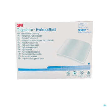Tegaderm hydrocol.square ster 100mmx100mm  5 90002