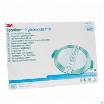 Tegaderm hydrocol.oval steril thin13x15cm 10 90023