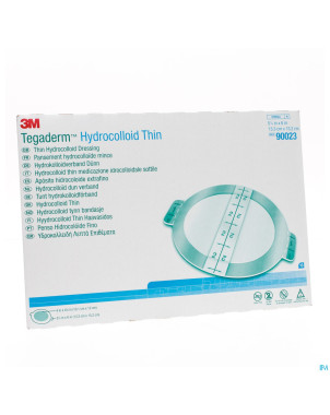 Tegaderm hydrocol.oval steril thin13x15cm 10 90023