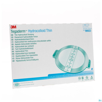 Tegaderm hydrocol.oval steril thin13x15cm 10 90023