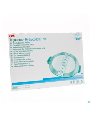 Tegaderm hydrocol.oval steril thin13x15cm 10 90023