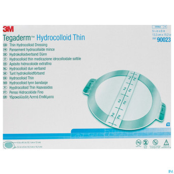 Tegaderm hydrocol.oval steril thin13x15cm 10 90023
