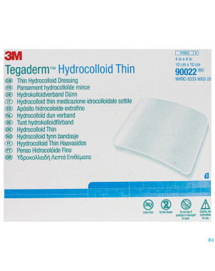 Tegaderm hydrocol.square steril thin10x10cm5 90022