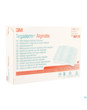 Tegaderm alginate steril    5cmx 5cm 10 90110