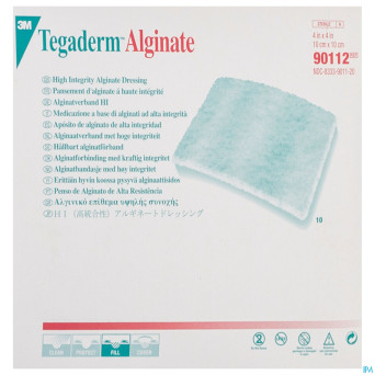Tegaderm alginate steril    10cmx10cm 10 90112
