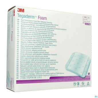 Tegaderm foam dressing    10,0x10,0cm 10 90601