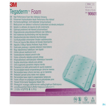 Tegaderm foam dressing    10,0x10,0cm 10 90601