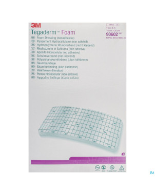 Tegaderm foam dressing    10,0x20,0cm  5 90602