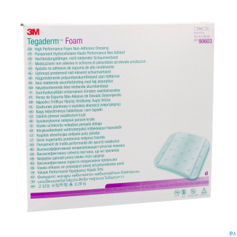 Tegaderm foam dressing    20,0x20,0cm  5 90603