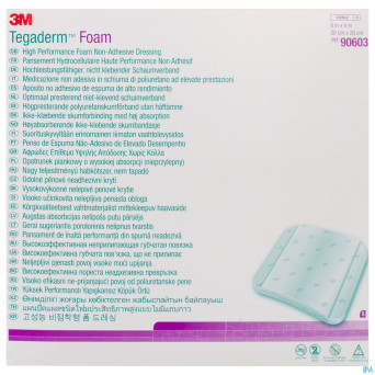 Tegaderm foam dressing    20,0x20,0cm  5 90603