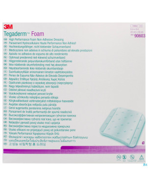 Tegaderm foam dressing    20,0x20,0cm  5 90603