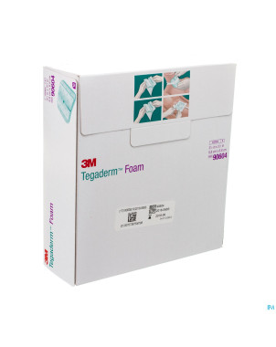 Tegaderm foam dressing    8,9x 8,9cm 10 90604