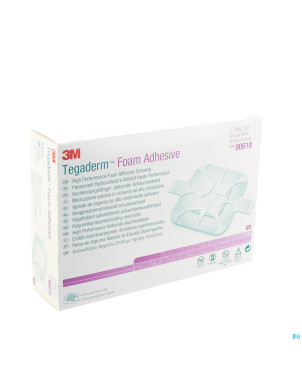 Tegaderm foam dressing adh   8,80x 8,80cm 10 90610