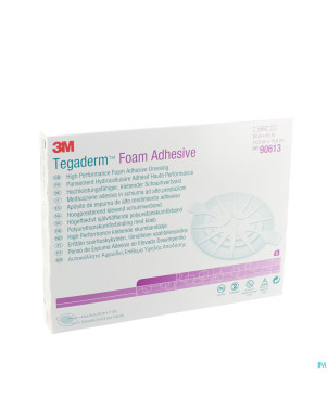 Tegaderm foam dressing adh  14,00x15,60cm  5 90613