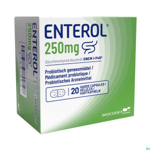 Enterol 250 mg caps harde dur  20 x 250 mg