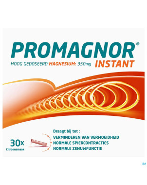 Promagnor instant citron stick 30 x 350 mg