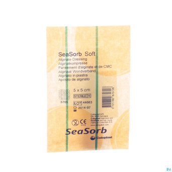 Seasorb soft pans alginate ster  5cmx 5cm  1 3705a