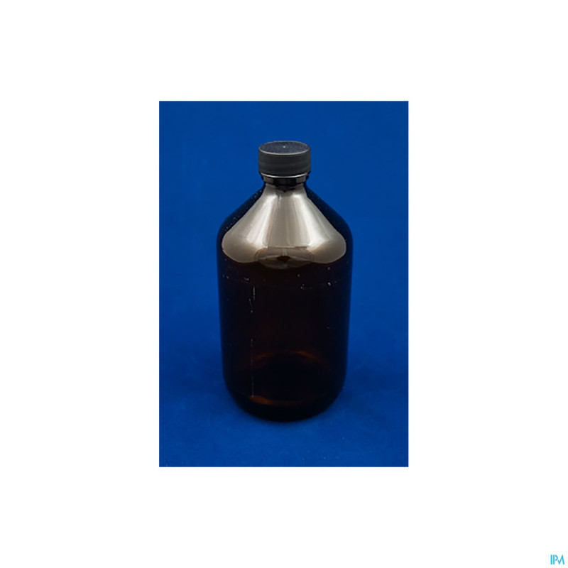 Flacon brun rond  200ml    pontos