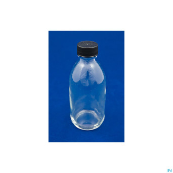 Flacon blanc obus  250ml    pontos