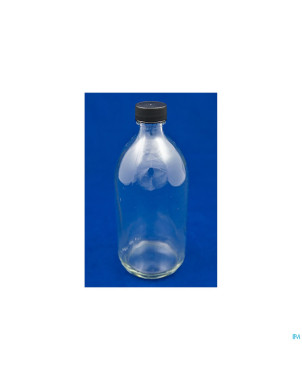 Flacon blanc obus  500ml    pontos