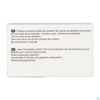 Sumatriptan viatris 100mg comp 12