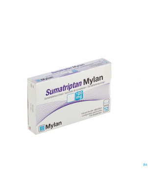 Sumatriptan viatris 100mg comp 12