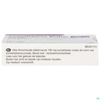 Sumatriptan viatris 100mg comp 12