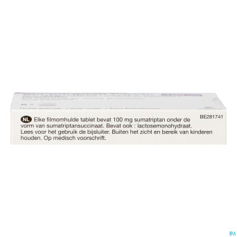 Sumatriptan viatris 100mg comp 6