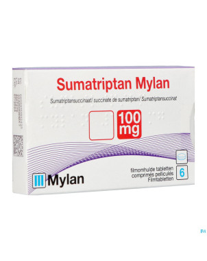 Sumatriptan viatris 100mg comp 6