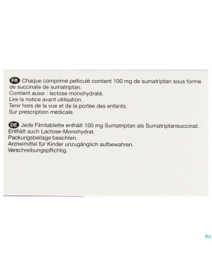 Sumatriptan viatris 100mg comp 6