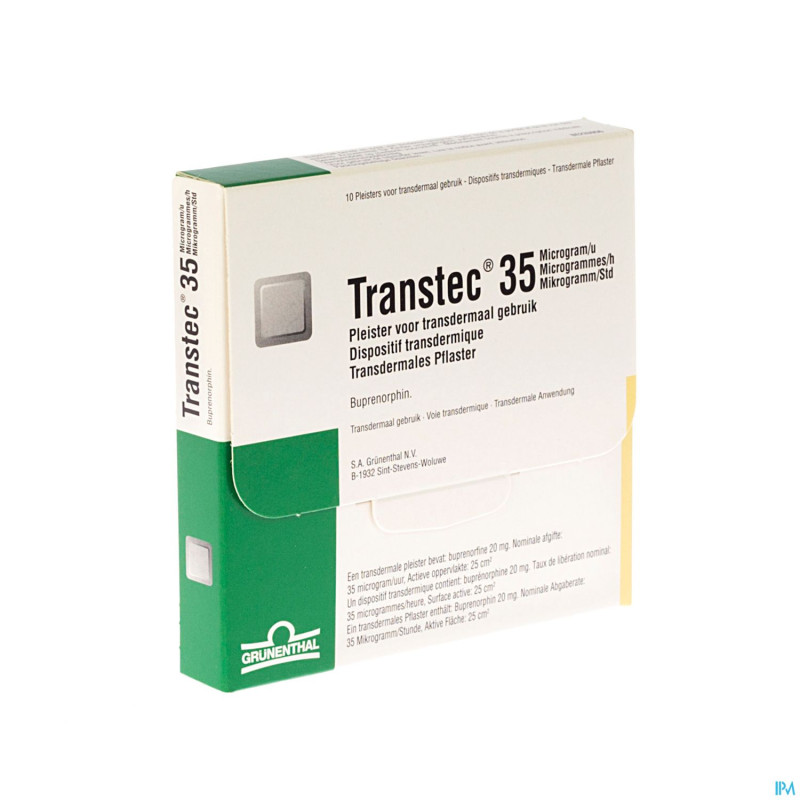 Transtec 35,0mcg/h patch 10