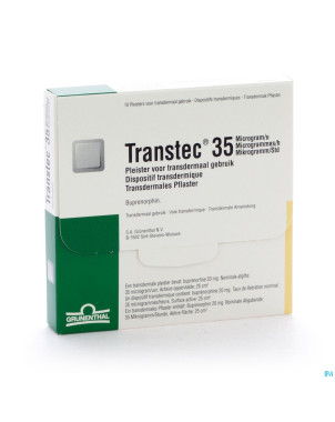 Transtec 35,0mcg/h patch 10
