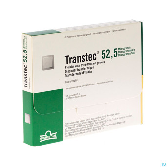 Transtec 52,5mcg/h patch 10