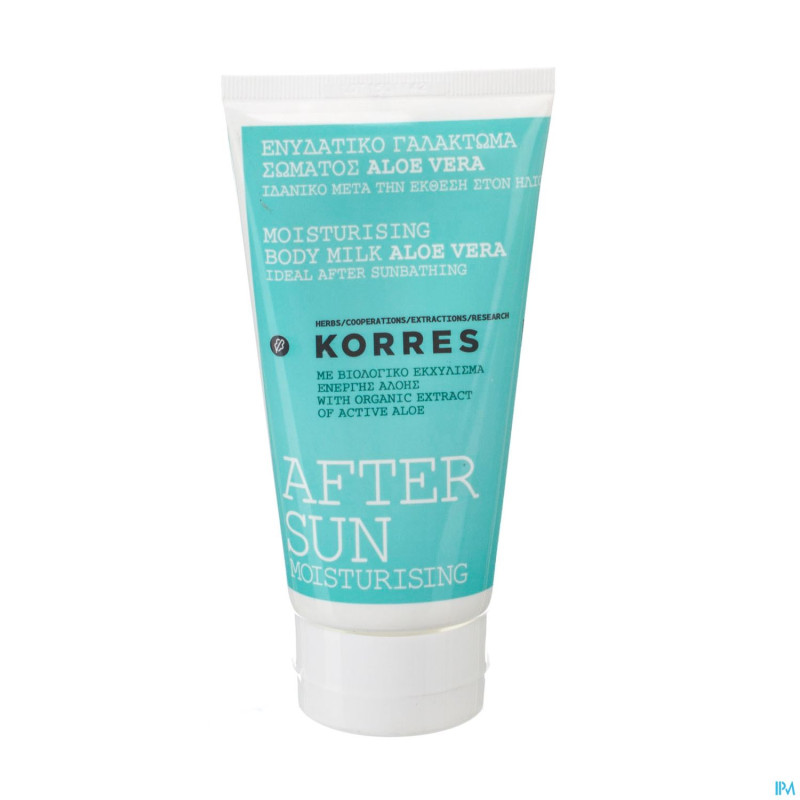 Korres ks a/sol aloe vera lait corporel    150ml