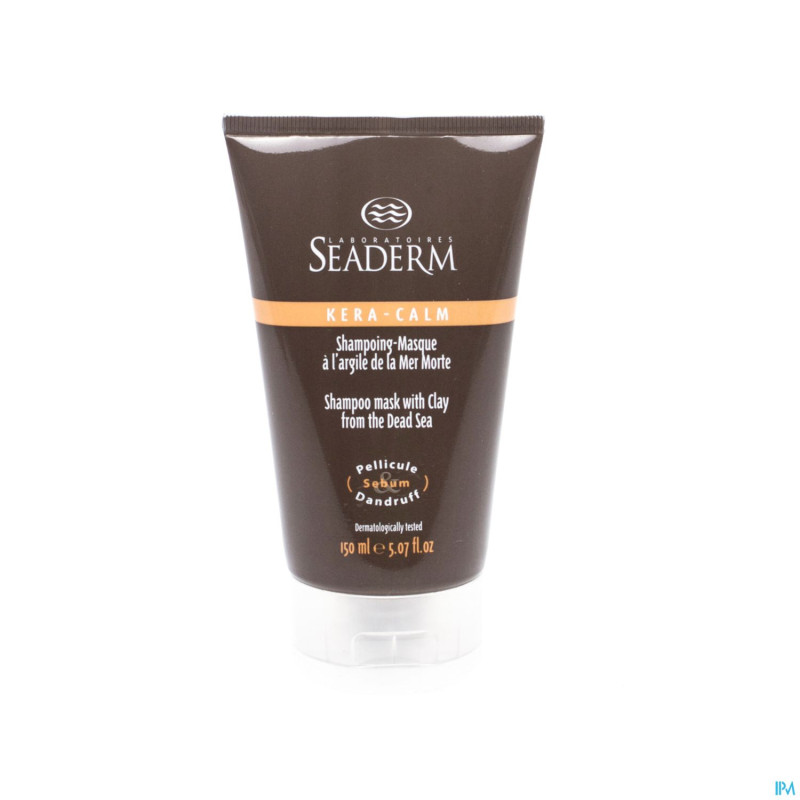 Seaderm shampooing argile mer morte    tube 150ml