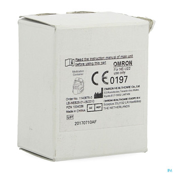 Omron aerosol godet medicament sans mesh pour u22