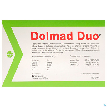 Dolmad duo tabl 60