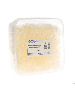 Gelules transparentes n3   3000 abc