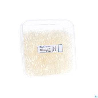 Gelules transparentes n1   1500 abc