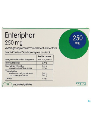Enteriphar caps 10x250mg