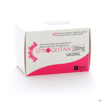 Utrogestan vag caps vag 45 x 200 mg