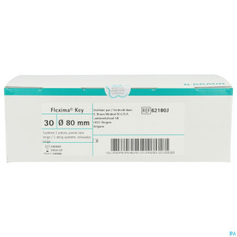 Flexima key p/f beige 80mm 30 62180j