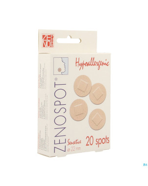 Zenospot 22mm 20 sensitive pansement
