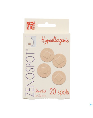 Zenospot 22mm 20 sensitive pansement