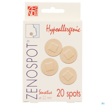 Zenospot 22mm 20 sensitive pansement