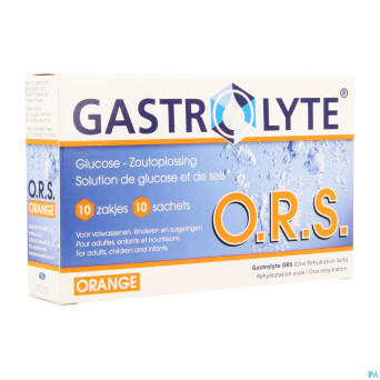 Gastrolyte ors orange pdr sach 10
