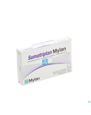 Sumatriptan viatris 50mg comp 6