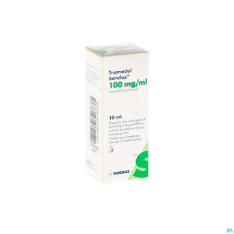 Tramadol 100mg/ml sandoz sol buv gutt 10 ml
